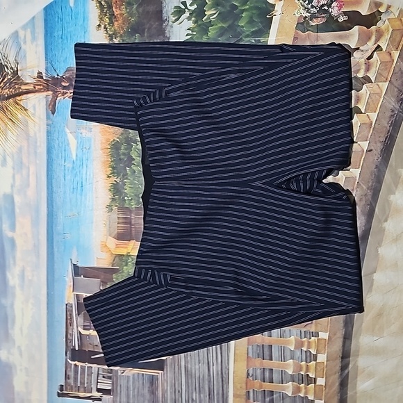 Rag & Bone High-Rise Pinstripe Pants Size 8 - Picture 2 of 5